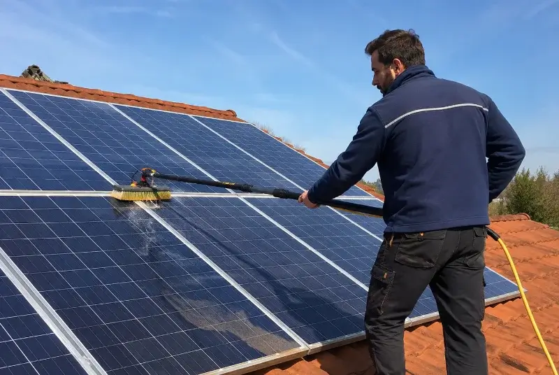 Nettoyage et entretien de panneaux solaires à Contamine-sur-Arve